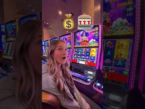 She LOVES hitting bonus’s on new games #gamble #casino #slot